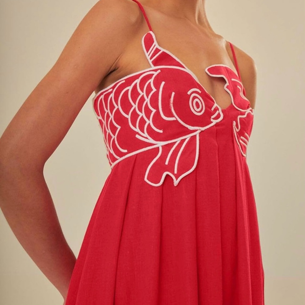 Elegant Red Maxi Dress